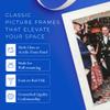 ArtToFrames 24x34 Inch White Picture Frame, This 1.25 Inch Custom Poster Frame is White , Comes with Economy Acrylic and Corrugated Backing view 4