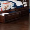 AFI, Raised Panel Drawers, Twin/Full, Walnut view 4