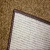 7' Round Chocolate Chip Area Rug Carpet with Multiple Sizes and Shapes Available view 3