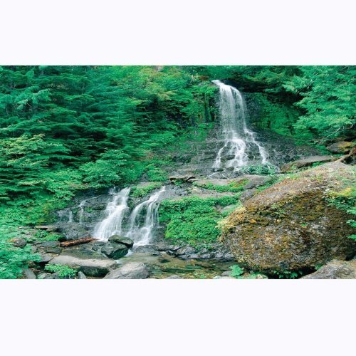 Biggies- Window Well Scenes Wall Art- Waterfall, 60" x 100"
