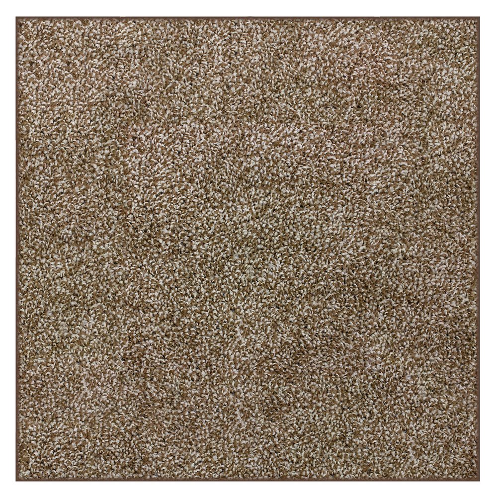 KOECKRITZ - 6x6 Square Area Rug Carpet with Multiple Sizes and Shapes Available - Chocolate Chip