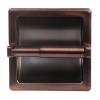 Arista Bath Products Recessed Toilet Paper Holder, Oil Rubbed Bronze view 1