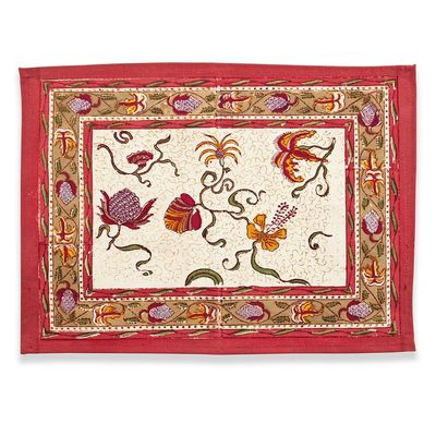Fleurs des Indes Placemat (Set of 6)