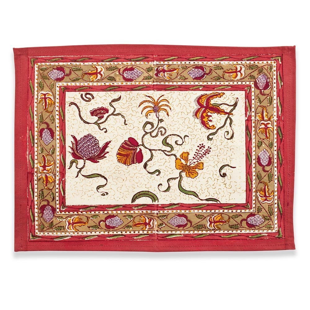 Fleurs des Indes Placemat (Set of 6)