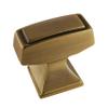 Amerock | Cabinet Knob | Gilded Bronze | 1-1/4 inch (32 mm) Length | Mulholland | 1 Pack | Drawer Knob | Cabinet Hardware view 1
