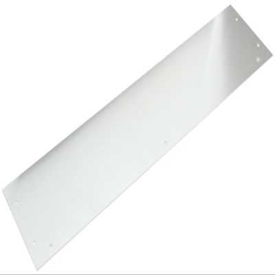 BUD Industries C-14440 Aluminum Small Rack Mount Solid Chassis Cover 17" L x 4" W x 0.05" H, Natural