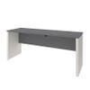 Bestar Connexion 72W Narrow Desk Shell in Slate & Sandstone view 1