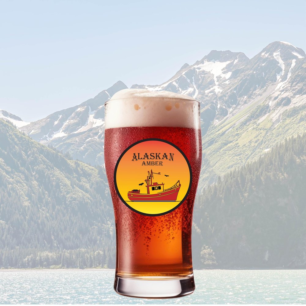 ALASKAN AMBER ALE Home Brew Beer Recipe Ingredient Kit