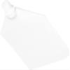 SPARTA 4036102 Plastic Paddle Scraper, Replacement Scraper, Durable With Color Coded System For Commercial Cleaning, White, 7.5" x 4.5" view 4