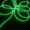 Hofert 100' Green Commercial Length Christmas Rope Light Set view 1