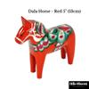 Nils Olsson Hemslojd Ab Traditional Wooden Swedish Dala Horse - Red 5" (13cm) view 2