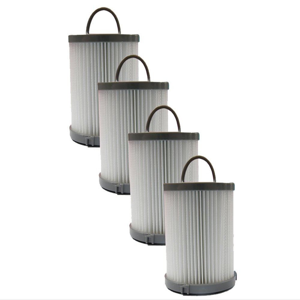 (4) Eureka DCF 21 Pleated Dust Cup HEPA w/activated Charcoal Vacuum Filter, Sanitaire Upright Bagless, Comfort Clean, Airspeed, Pet Lover Lite, Whirlwind, Expert Vacuum Cleaners, 68931A, 67821, 3276AZ