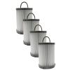 (4) Eureka DCF 21 Pleated Dust Cup HEPA w/activated Charcoal Vacuum Filter, Sanitaire Upright Bagless, Comfort Clean, Airspeed, Pet Lover Lite, Whirlwind, Expert Vacuum Cleaners, 68931A, 67821, 3276AZ view 1