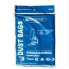 150 Panasonic Type C C-3 C3 Allergy Vacuum Bags, Canisters Vacuum Cleaners, MC-125P, MC125P, MC771, MC772, MC8310, MC8320, MC8330 view 3