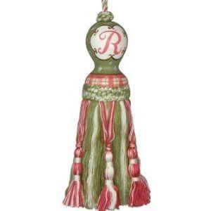 123 Creations C450JJ Initial Tassel J Hand Painted Tassel