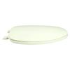 Centoco Toilet Seat Round, Closed Front with Cover, Residential, Plastic, Made in the USA, 200-416, Biscuit view 3