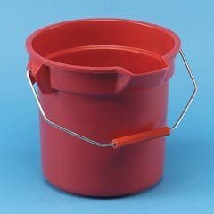 RCP2614RED - Rubbermaid Brute Round Utility Pail