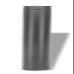 PelletVent Pro 4" Pellet Chimney Straight Black Pipe - 24" view 1