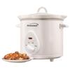 Brentwood SC-135W Appliances 3 quart Slow Cooker, White view 1