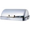 Smart Buffet Ware 1A1434DA Odin Oblong Roll Top Stainless Steel Drop-in Chafing Dish view 1