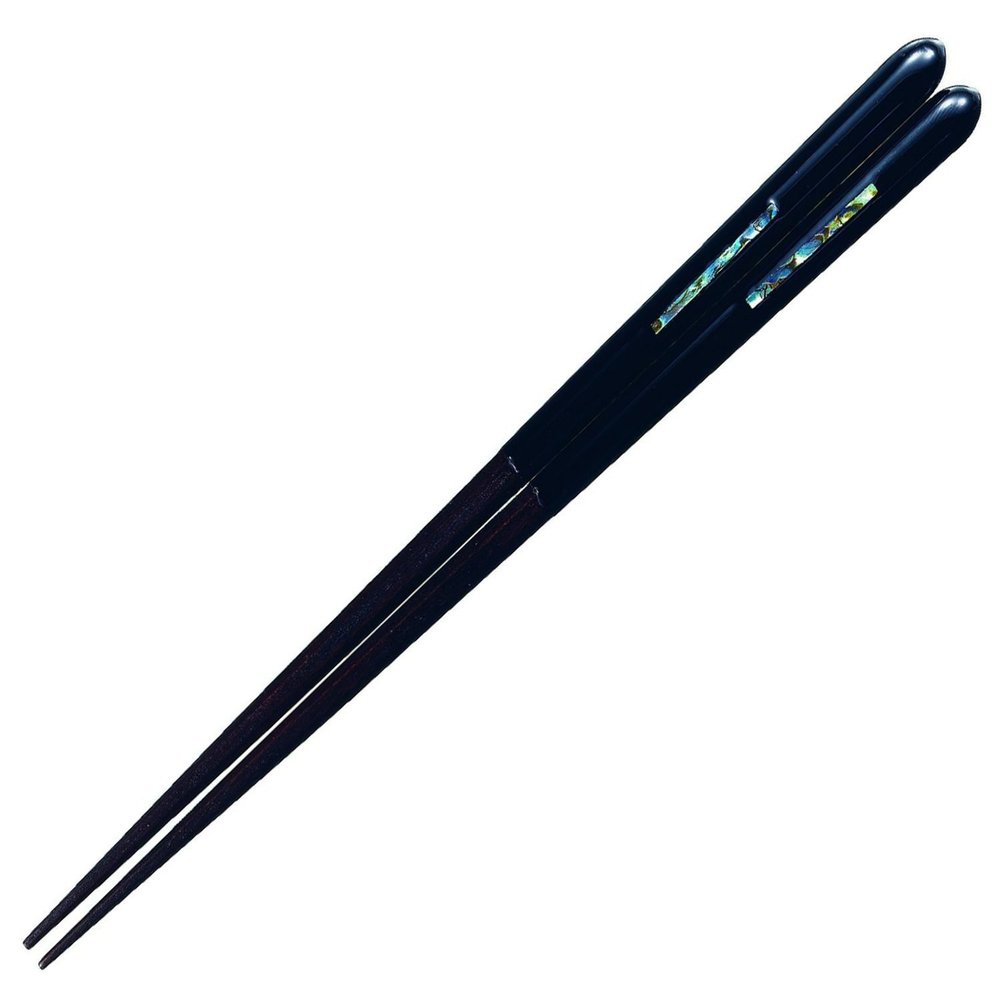 1 Pair 38261 Chopsticks, Made in Japan, Thin Snow, 8.9 inches (22.5 cm)