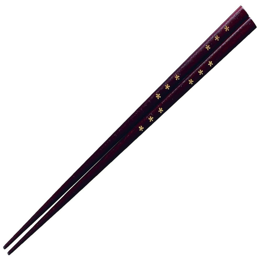 1 Pair Made in Japan Chopsticks Gold Oyster 8.3 inches (21 cm)