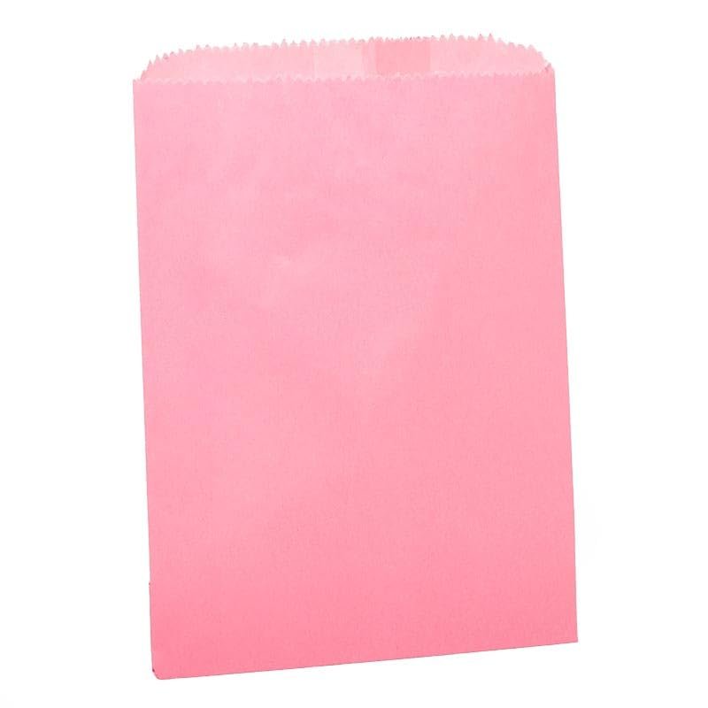 4-3/4 X 6-3/4 Pink Gourmet Bags | Quantity: 100 Width 4 3/4