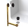 Westbrass D326-20G-12 Tip Toe Bath Waste - 22 in. Make-Up, 20 Ga. Tubing in Oil Rubbed Bronze view 3