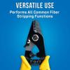 Jonard Tools JIC-375 Three Hole Fiber Optic Stripper  Strips 1.6-3.0mm Jacket, 600-900m Buffer, 250m Coating, Precision Tool with Angled Jaw and Safety Lock view 2