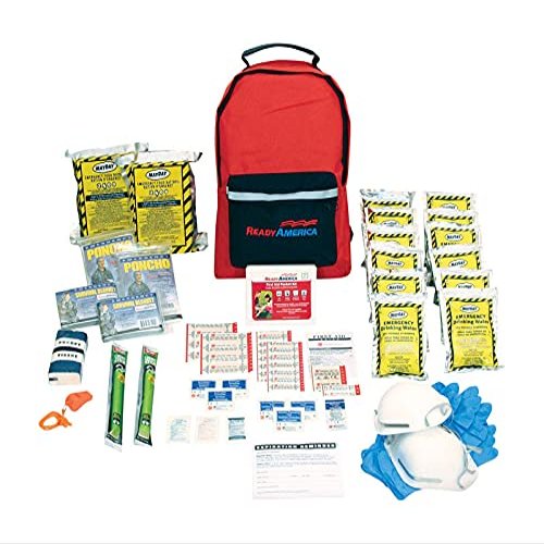 Ready America 70280 3 Day 2 Person Emergency Backpack