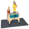 Jonti-Craft 8440JC Small Sensory Table Mat, Gray, 58" x 45" view 1
