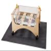 Jonti-Craft 8440JC Small Sensory Table Mat, Gray, 58" x 45" view 2