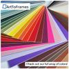 9x21 Smooth White / Super White Custom Mat for Picture Frame with 5x17 opening size (Mat Only, Frame NOT Included) view 3