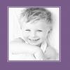 10x12 Purple Iris / Grape Custom Mat for Picture Frame with 6x8 opening size (Mat Only, Frame NOT Included) view 2