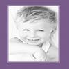 10x16 Purple Iris / Grape Custom Mat for Picture Frame with 6x12 opening size (Mat Only, Frame NOT Included) view 2