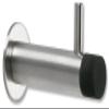 Cool-Line Stainless Steel Buffered Hat/Coat Hook, Satin view 1