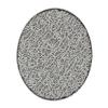AS ONE Shimbi Mesh Coaster # 220 Dark Gray PVC / 61-6807-09 view 1
