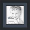 12x14 / 12 x 14 Picture Frame Satin Black .. 2'' Wide with a 2'' Double mat view 1
