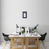 10x20 / 10 x 20 Picture Frame Satin Black .. 2'' Wide with a 2'' Double mat view 3