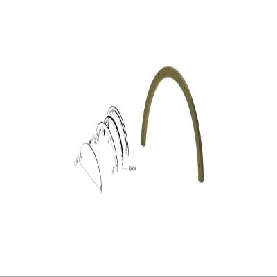 CRL 723DU12 Duranodic Bronze Optional Spacer Kit for 723DU Half-Round Ticket Window