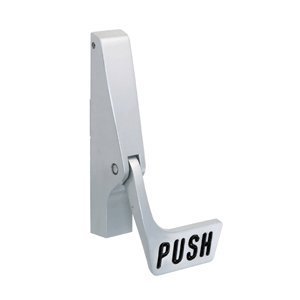 Jackson 30985628 Satin Aluminum Body and Paddle Assembly for Left Hand Reverse 1085P Series Concealed Vertical Rod Exit Device