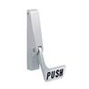 Jackson 30985628 Satin Aluminum Body and Paddle Assembly for Left Hand Reverse 1085P Series Concealed Vertical Rod Exit Device view 2