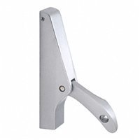 Jackson 30983628 Satin Aluminum Left Side Body and Arm Assembly for 1085 Concealed Vertical Rod Device