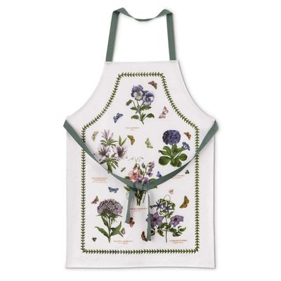 Botanic Garden Matt PVC Apron Cooking Baking Apron | Easy to Clean | Premium Quality Cotton