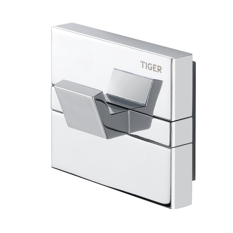 Tiger Safira, Towel Hook Large, Chrome, 35x60x60mm