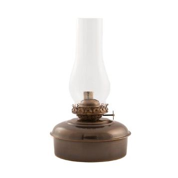 Oil Lamps - Brass Dorset Table Lamp (10", Antique Brass)