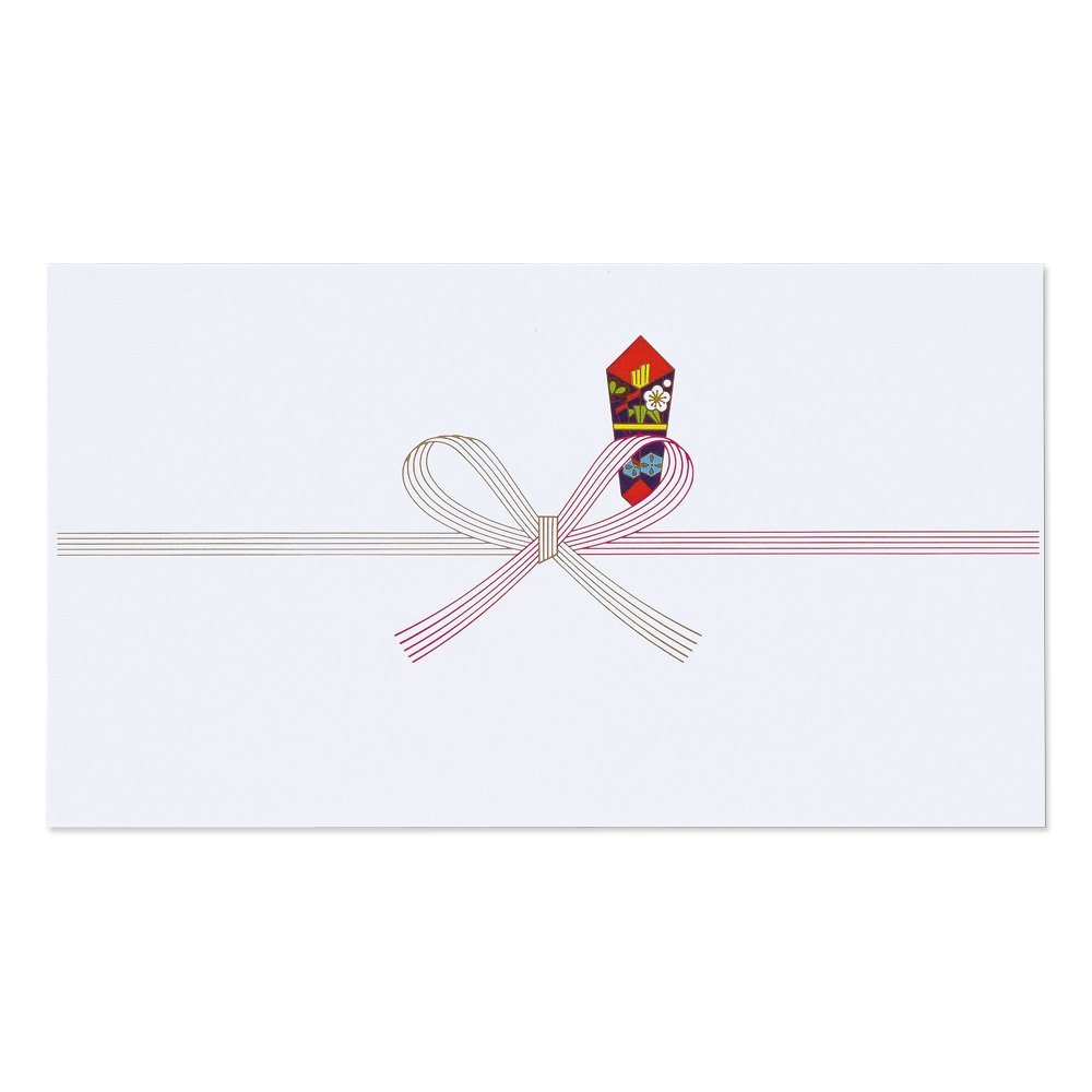 Maruai Noshi Paper Celebration Accessory Holder, 100 Sheets Como-14