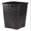Rubbermaid Commercial RCP356988BK Untouchable Waste Container Square Plastic 23 gal. view 1