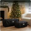 Covermates Keepsakes Garland Duffle Bag - Durable Polyester, Reinforced Handles, Fits up to 25 Foot Garland Depending on Thickness - Holiday Storage, Black view 2