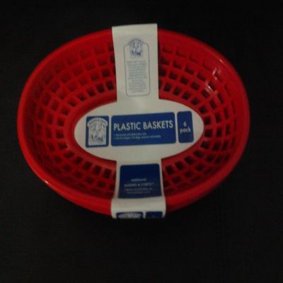 Plastic Baskets Bakers & Chefts